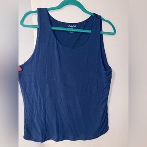 Pinker style  Royal Blue Tank Top, 2XL (but looks like a large. )